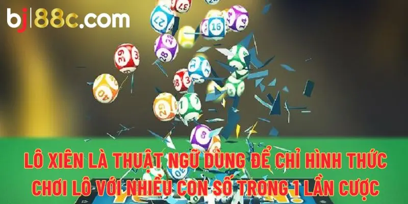 Cross-number is a term used to refer to the form of playing lottery with many numbers in 1 bet.