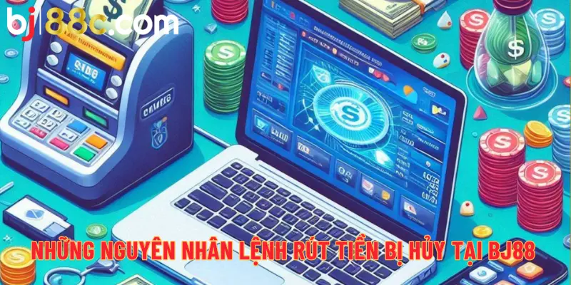 Những nguyên nhân lệnh rút tiền bị hủy tại BJ88