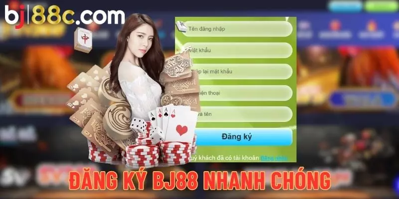 Hướng dẫn cách thao tác đăng ký BJ88